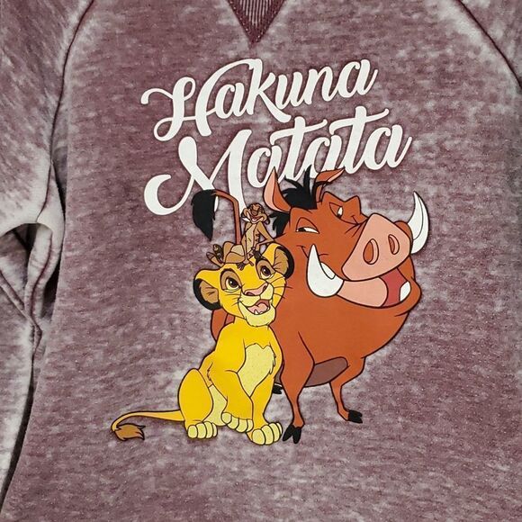 Disney lion King hakuna matata medium long sleeve sweater - Picture 2 of 6